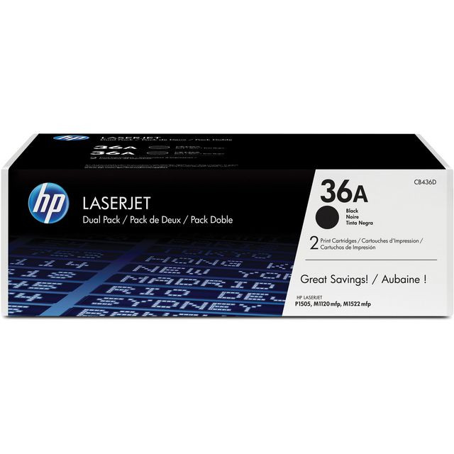 BildeToner HP CB436AD 36A 4K svart 2/fp
