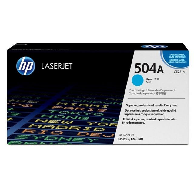 BildeToner HP CE251A 504A 7K cyan