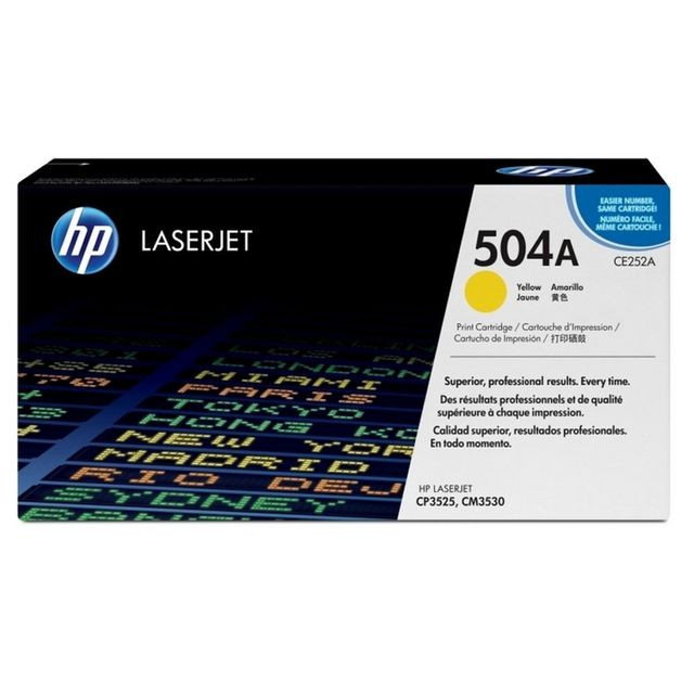 BildeToner HP CE252A 504A 7K gul