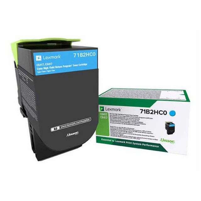 BildeToner LEXMARK 71B2HC0 3,5K cyan