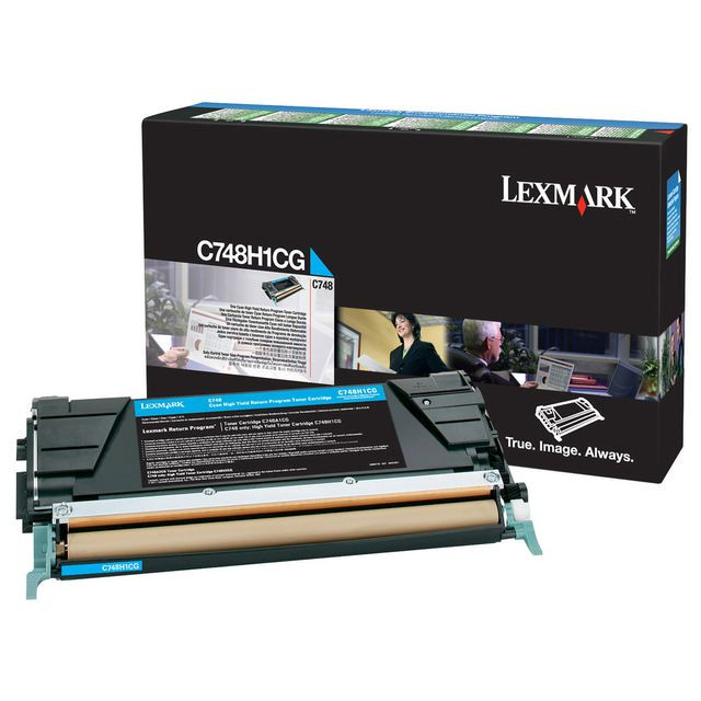 BildeToner LEXMARK C748H1CG 10K cyan