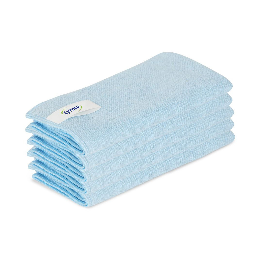 BildeMicrofiberduk LYRECO P 40x40cm blå 5/fp