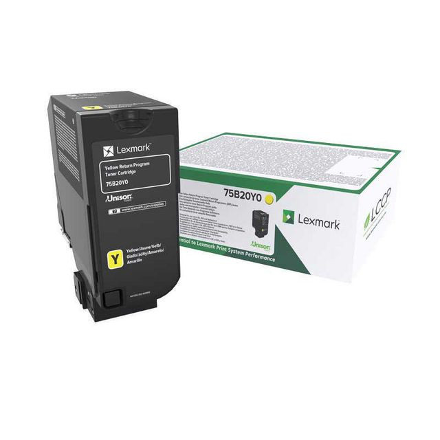 BildeToner LEXMARK 75B20Y0 10K gul