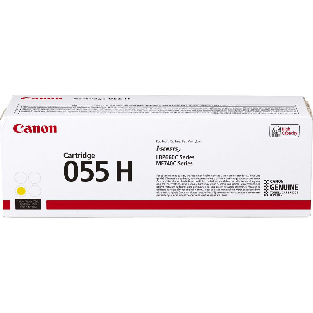 BildeToner CANON CLBP 055 HC 5,9K gul