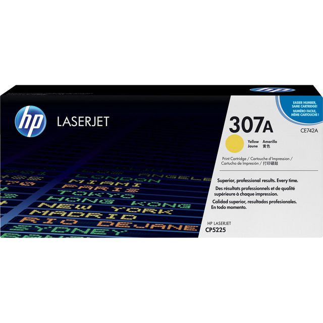 BildeToner HP CE742A 307A 7,3K gul
