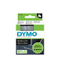 Tape DYMO D1 12mm vit på klar