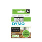 Tape DYMO D1 24mm svart på vit
