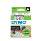 Tape DYMO D1 6mm svart på vit