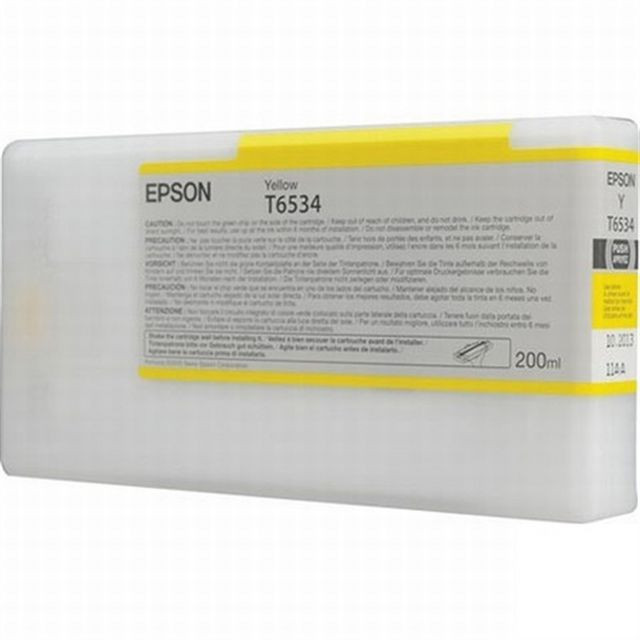 BildeBläckpatron EPSON C13T653400 gul