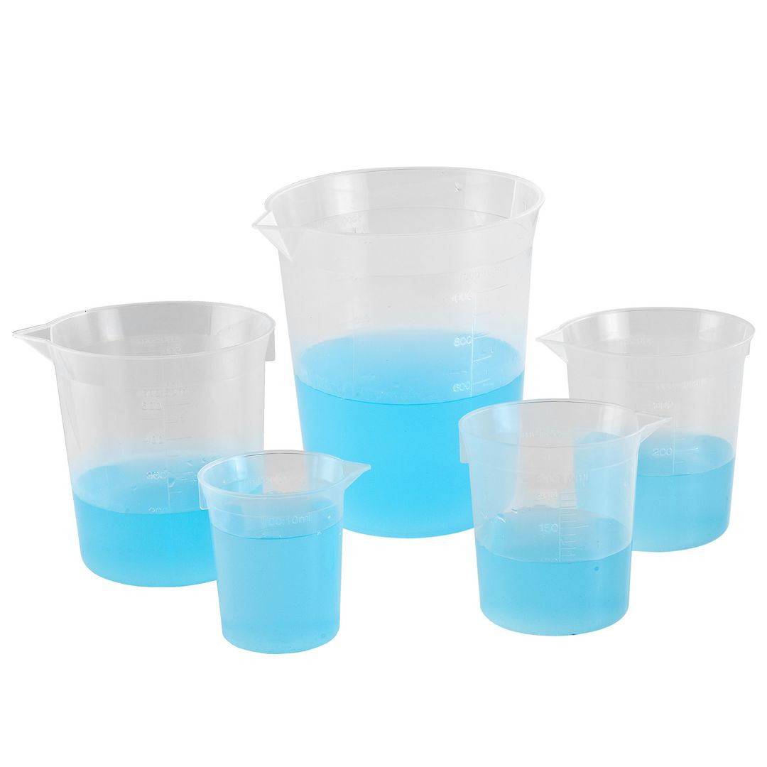 BildeMåttset från 10cl till 1L. 5 delar