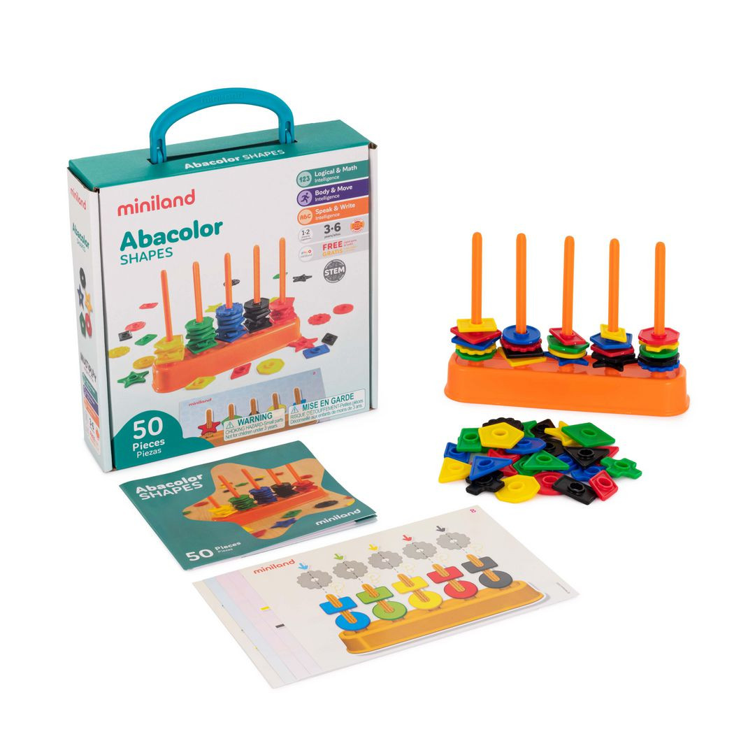 BildeRäkna, sortera Abacolor 50 delar