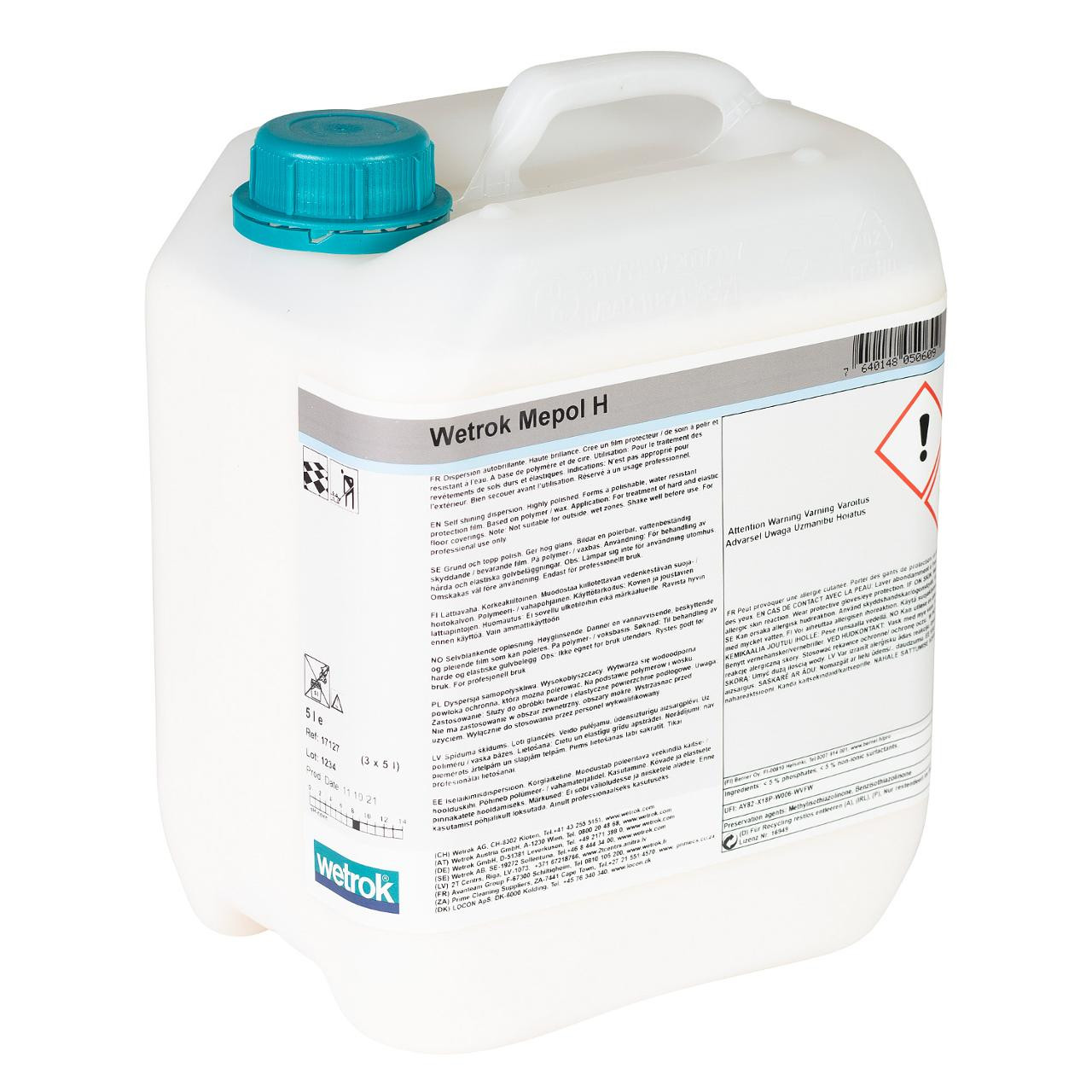 BildeGolvpolish WETROK Mepol H 5L