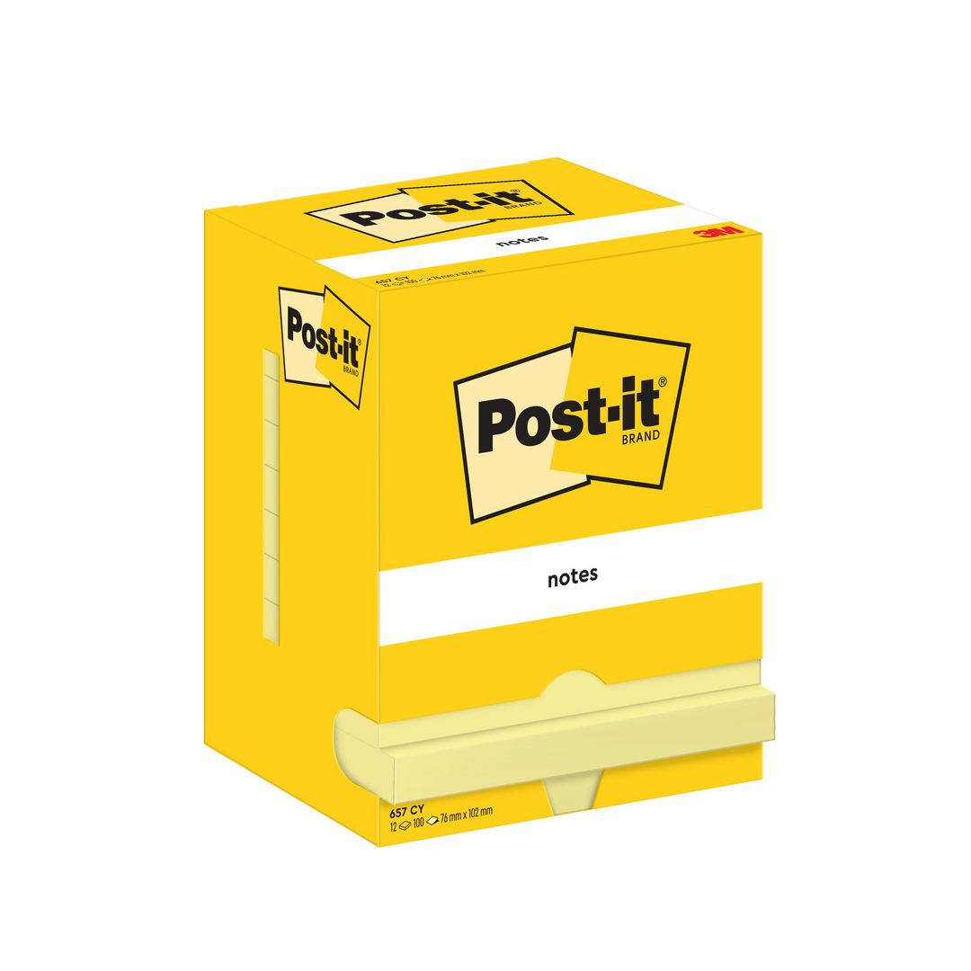 BildeNotes POST-IT 76x102mm gul