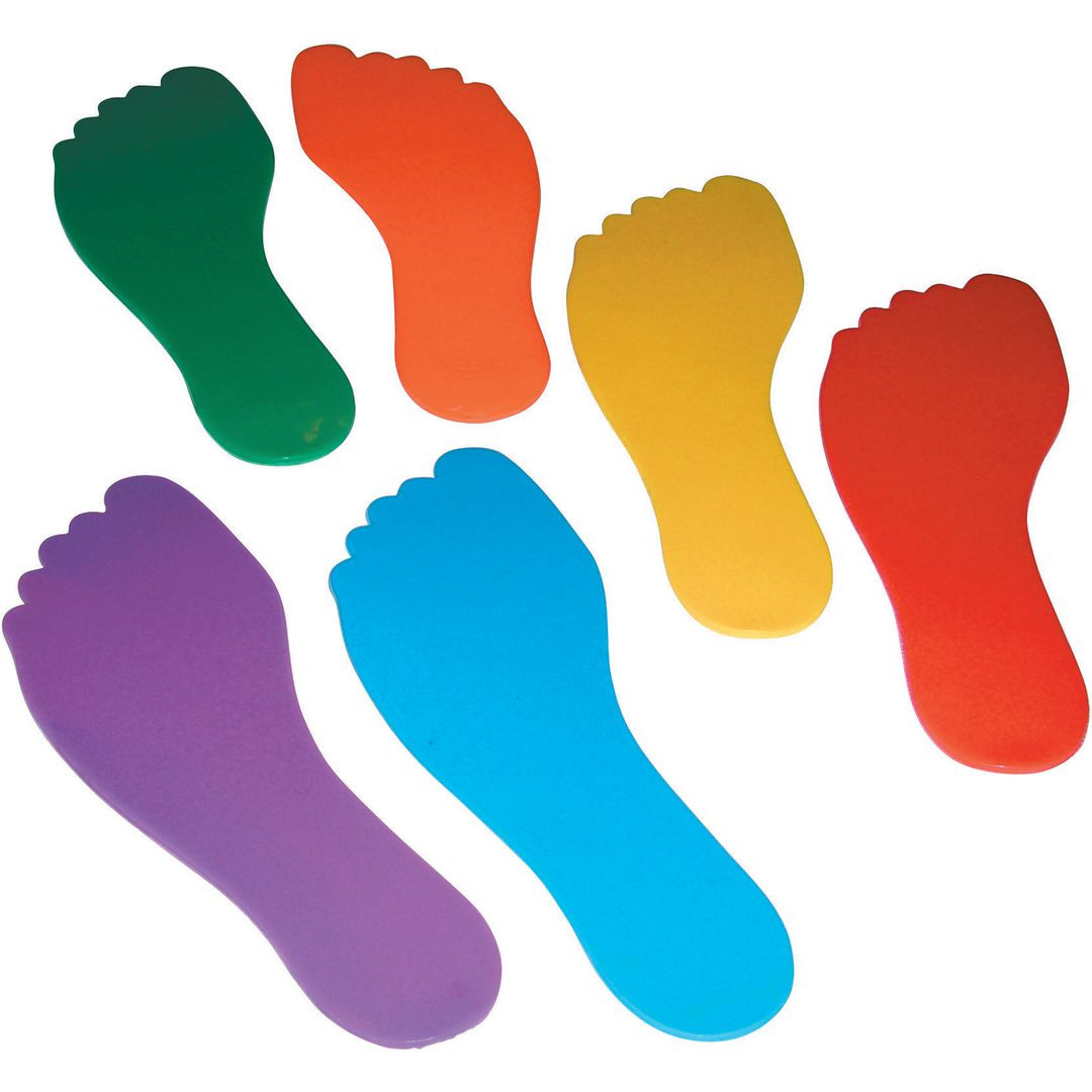 BildeMarkeringsplattor fötter SPORADAS 6/fp