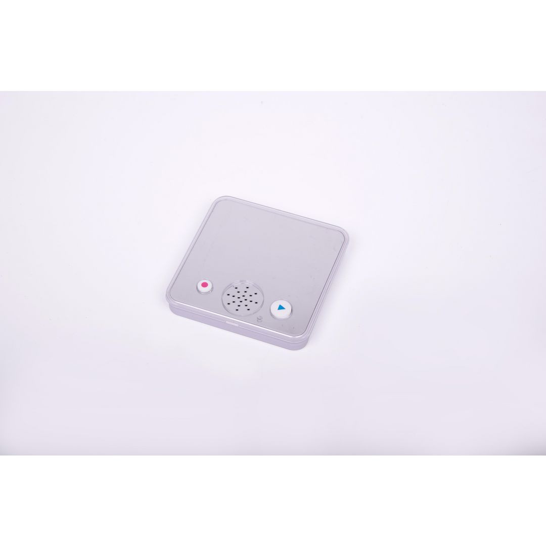 BildeInspelningsbar ljudbank med spegel