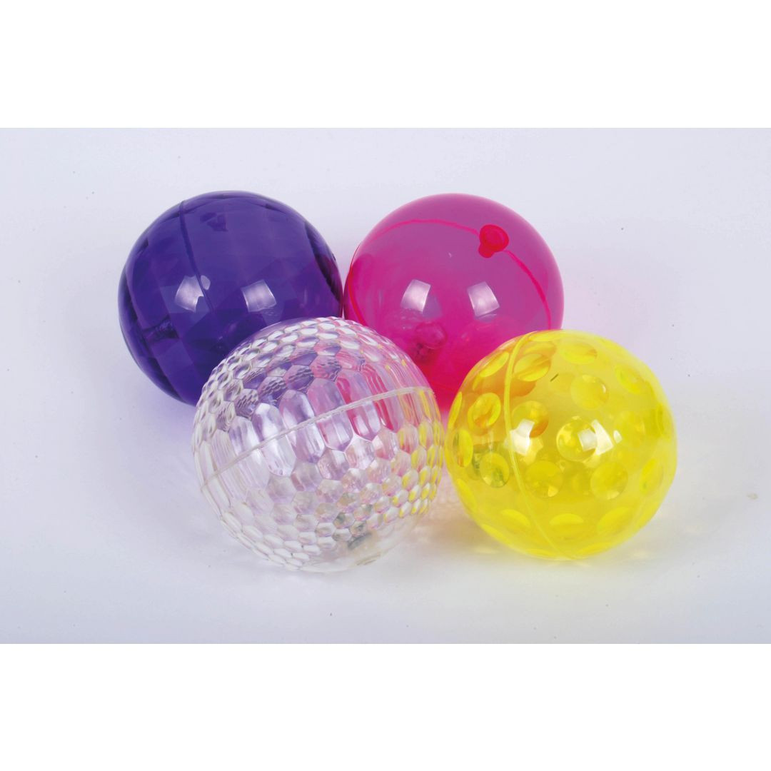 BildeTaktila blinkbollar 4 st/fp