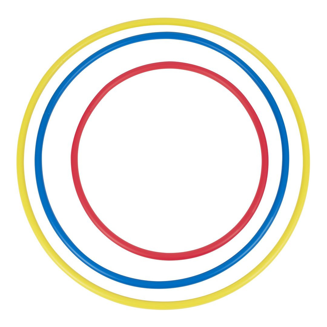 BildeRockring 75 cm obrytbar gul