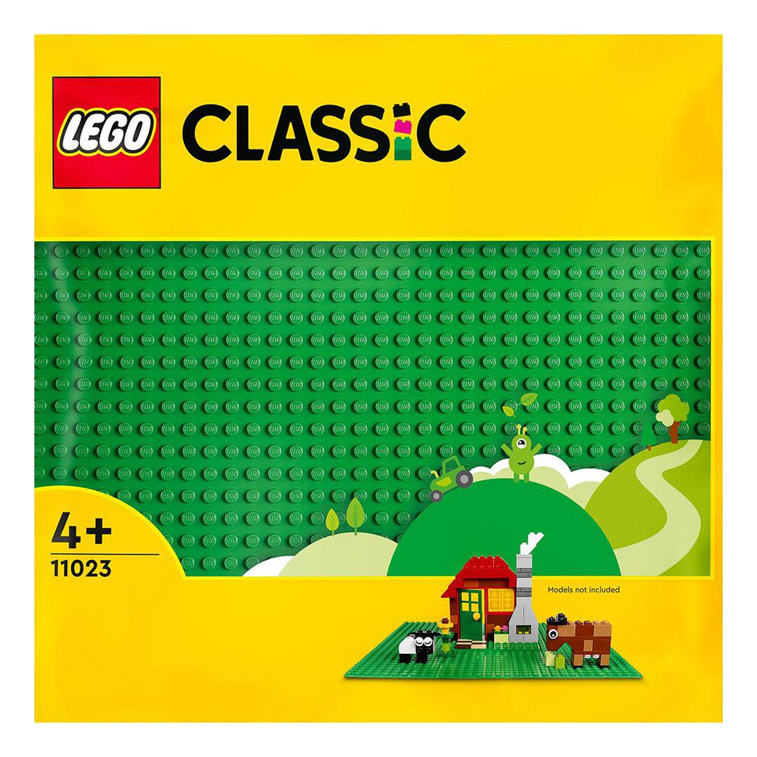 BildeBasplatta LEGO grön