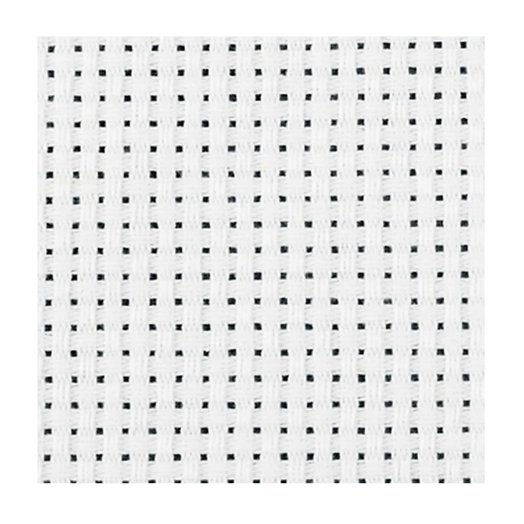 BildeAidaväv vit 150 cm x 3 m/fp 3,5 rutor/c