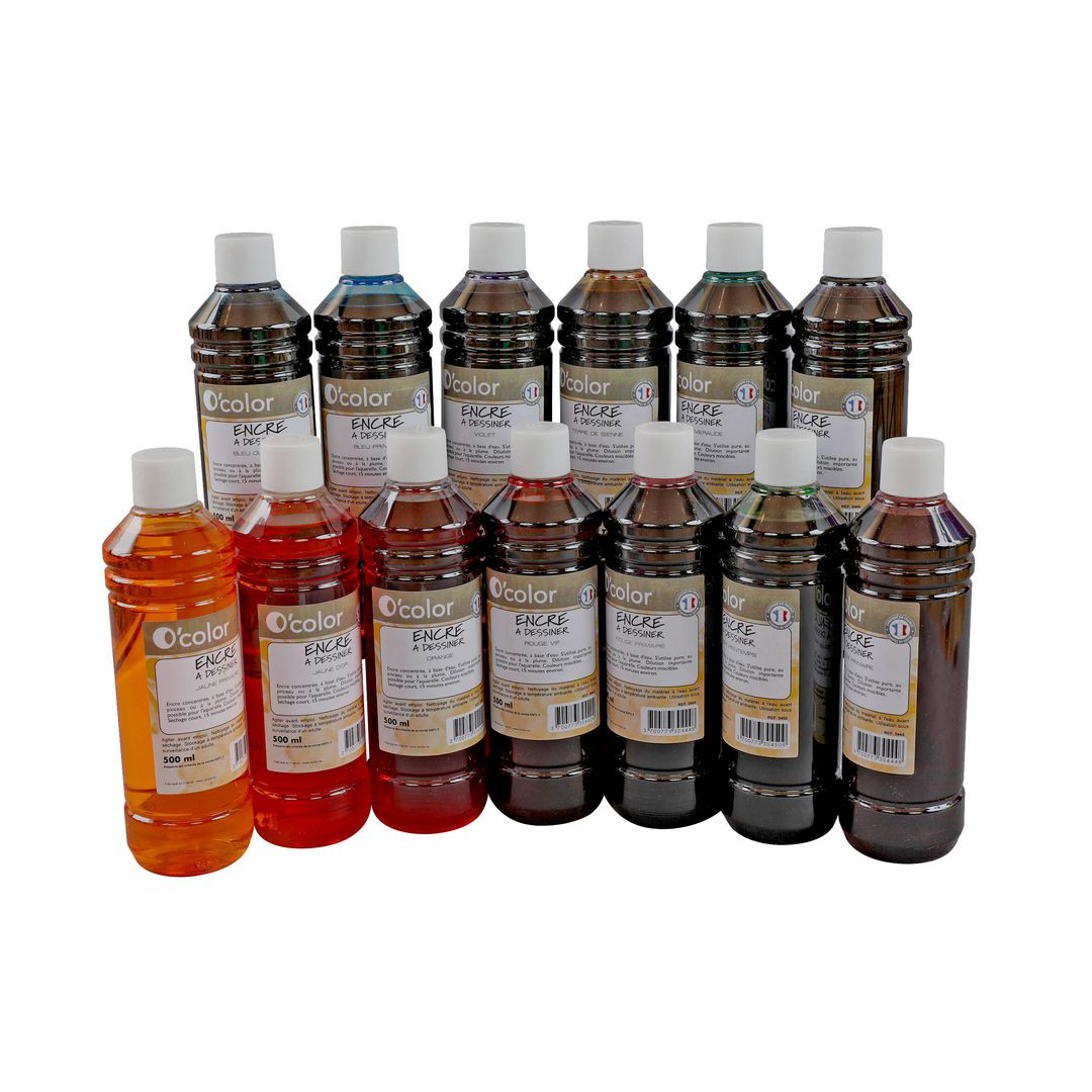 BildeFlytande akvarellfärg 500 ml primärblå