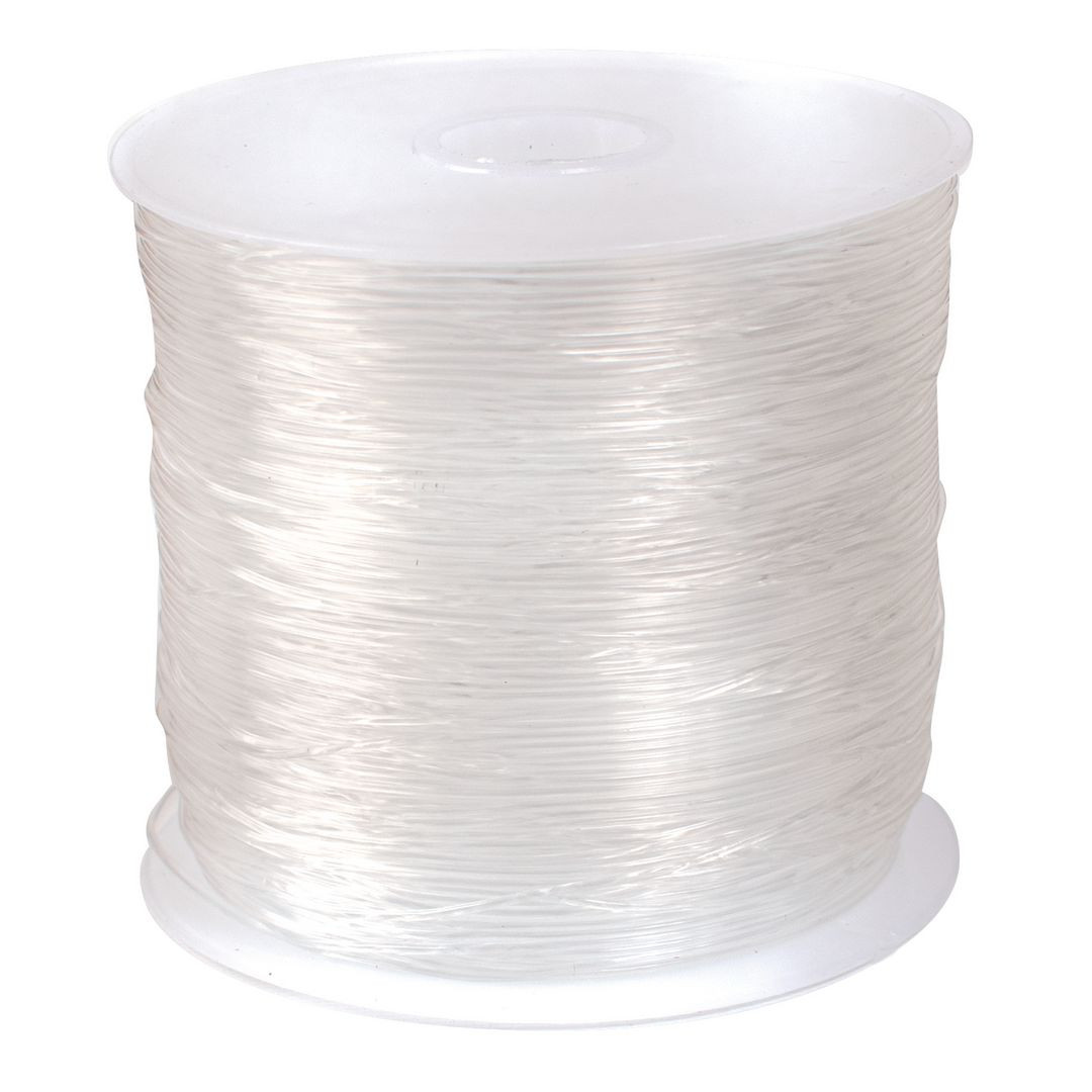 BildeElastisk tråd 50mx0,6mm