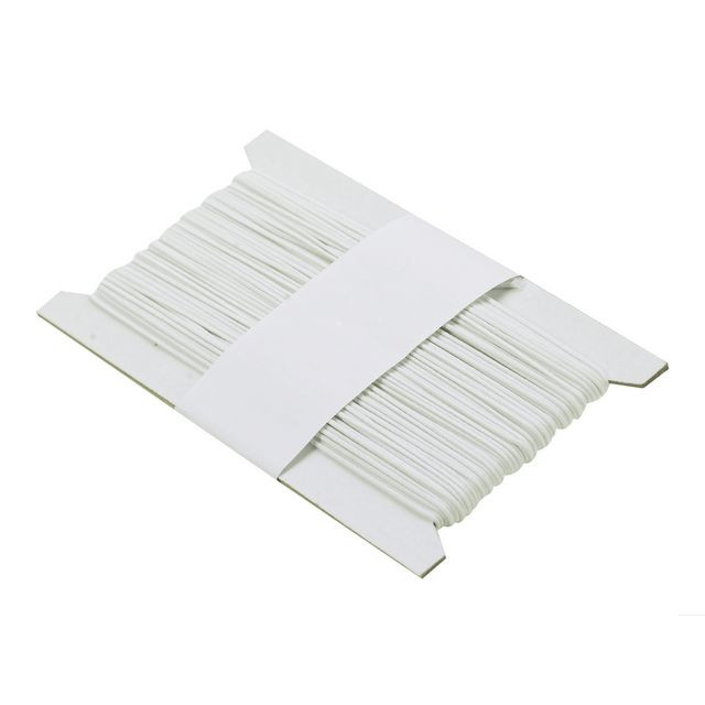 BildeHalsbandssnodd nylon 1mmx50m vit