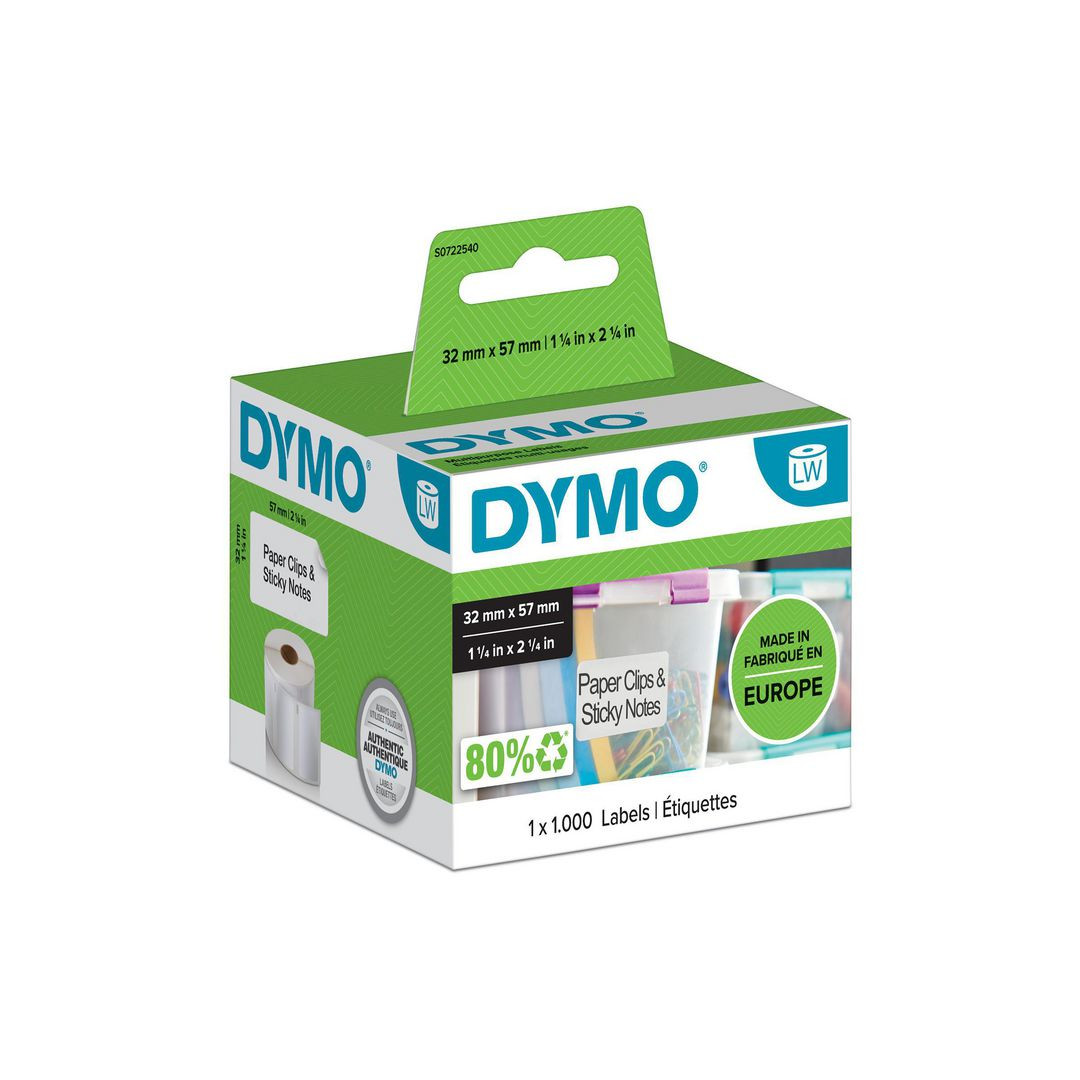 BildeEtikett DYMO S0722540 57x32 mm 1000/fp