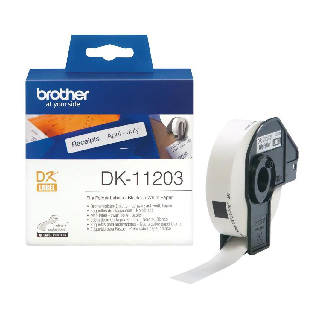 BildeEtikett BROTHER DK11203 17x87 300/fp