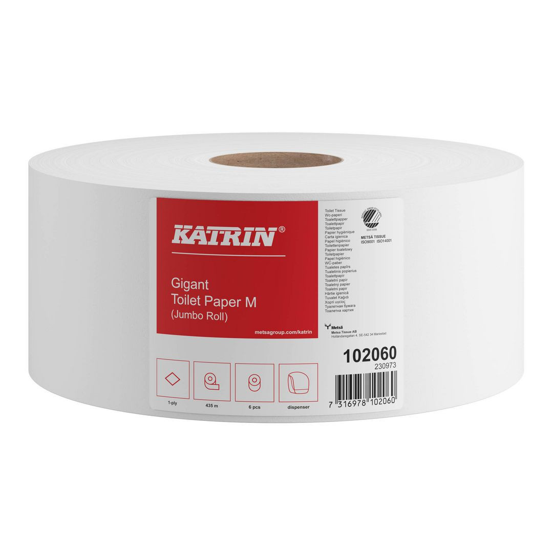 BildeToalettpapper KATRIN Gigant M 435m 6/fp