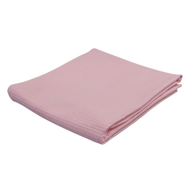 BildeVåffelväv Rosa