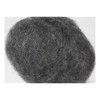 Kardad ofärgad ull 1kg mörkgrå