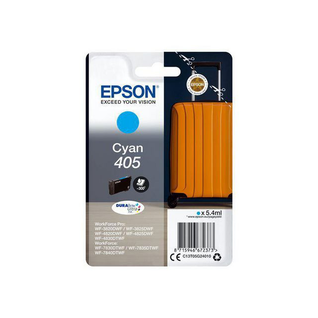 BildeBläckpatron EPSON T405 Cyan