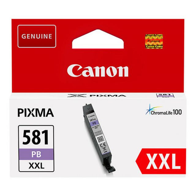 BildeBläckpatron CANON CLI-581XXL fotoblå