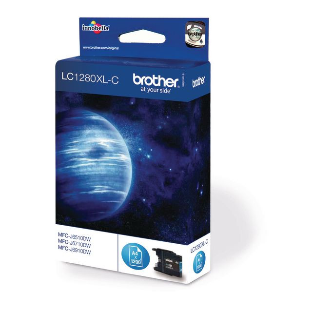 BildeBläckpatron BROTHER LC1280XLC cyan