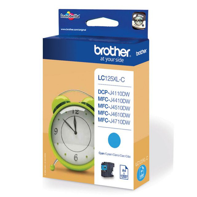 BildeBläckpatron BROTHER LC125XLC cyan