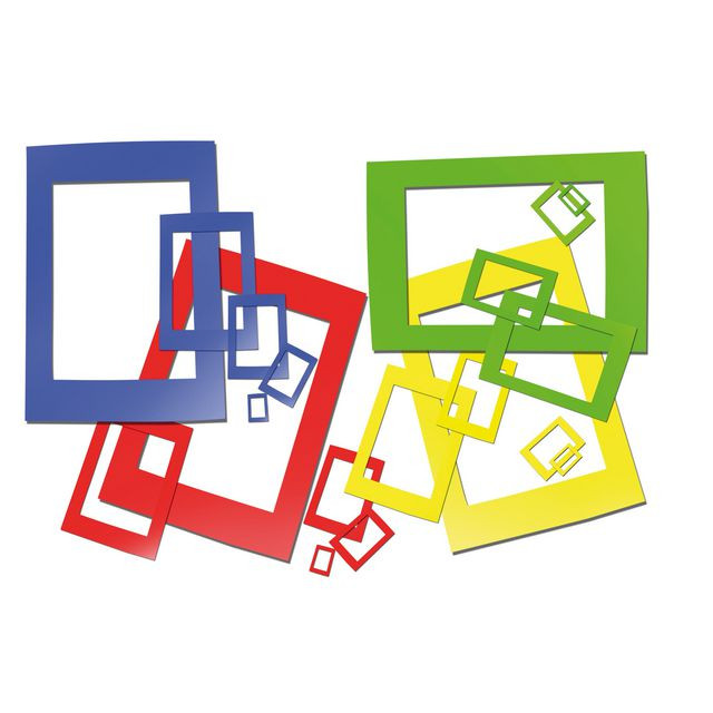 BildePassepartoutramar A3-A7 sort färg 40/fp