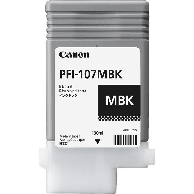BildeBläckpatron CANON PFI-107MBK mattsvart