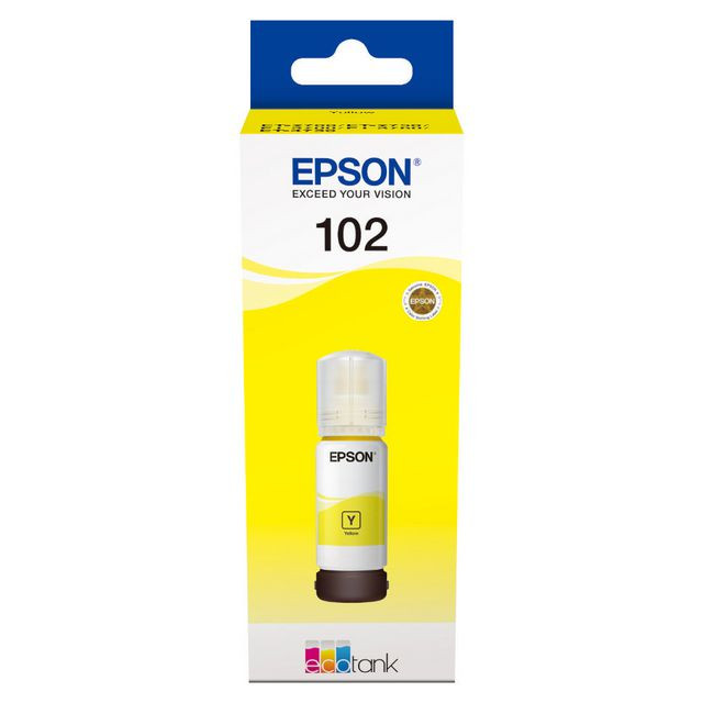 BildeBläckpatron EPSON T102 C13T03R440 gul