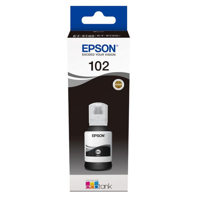 BildeBläckpatron EPSON T102 C13T03R140 svart