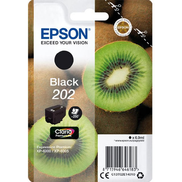 BildeBläckpatron EPSON T202 svart