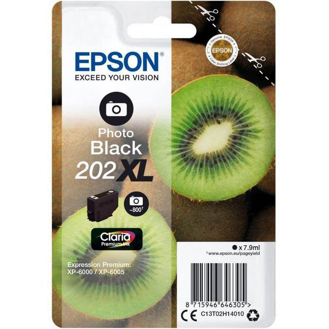 BildeBläckpatron EPSON T202 XL svart