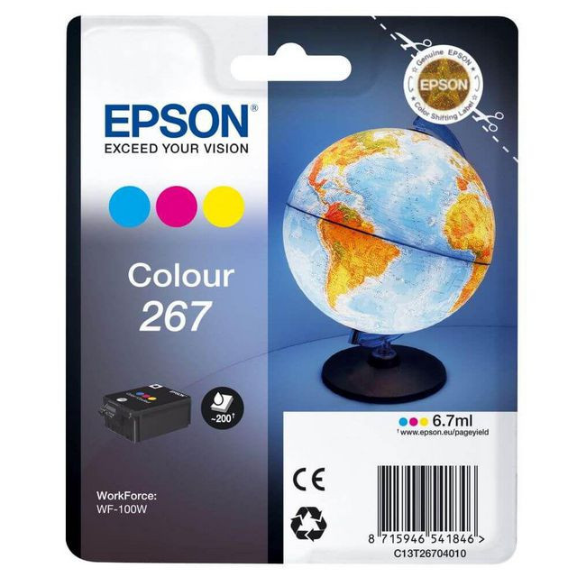 BildeBläckpatron EPSON C13T26704010 CMY