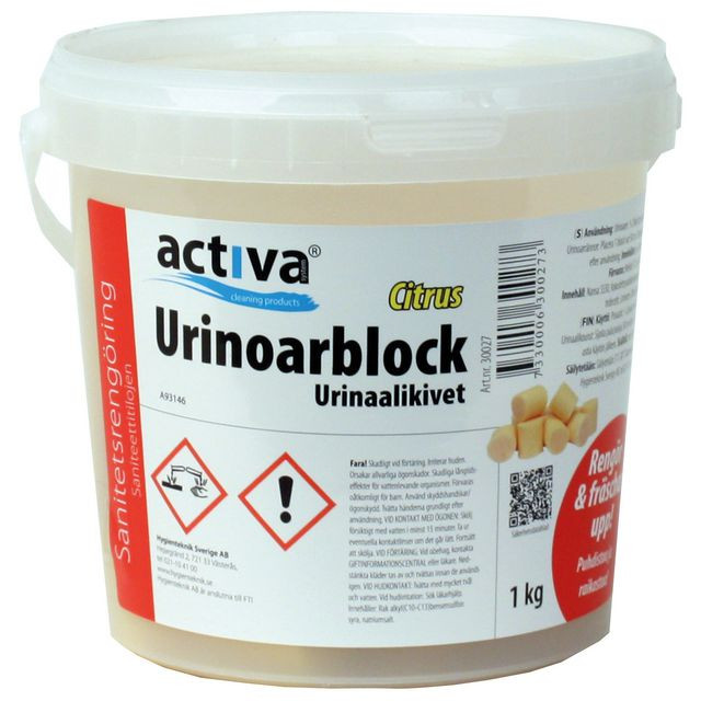 BildeUrinoarblock ACTIVA Citron (ca 50st) 1kg