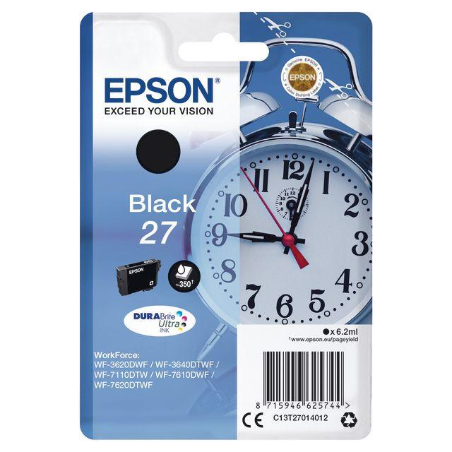 BildeBläckpatron EPSON C13T27014012 svart