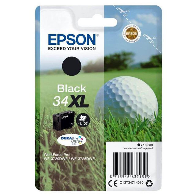 BildeBläckpatron EPSON T3471 XL svart