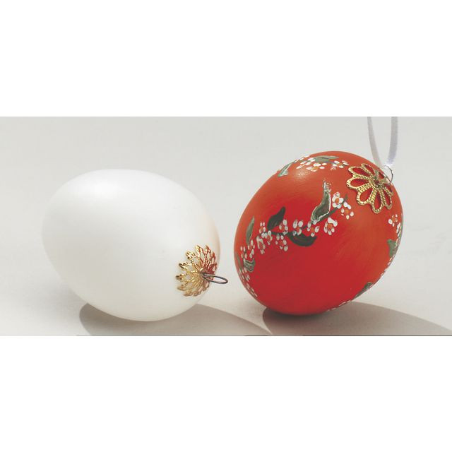 BildePlastägg vita 25/fp