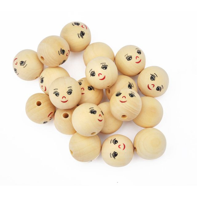 BildeTräkulor ansikten 22 mm 20/fp