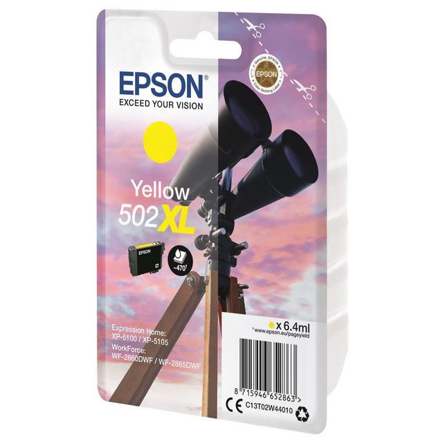 BildeBläckpatron EPSON C13T02W44010 T502XL g