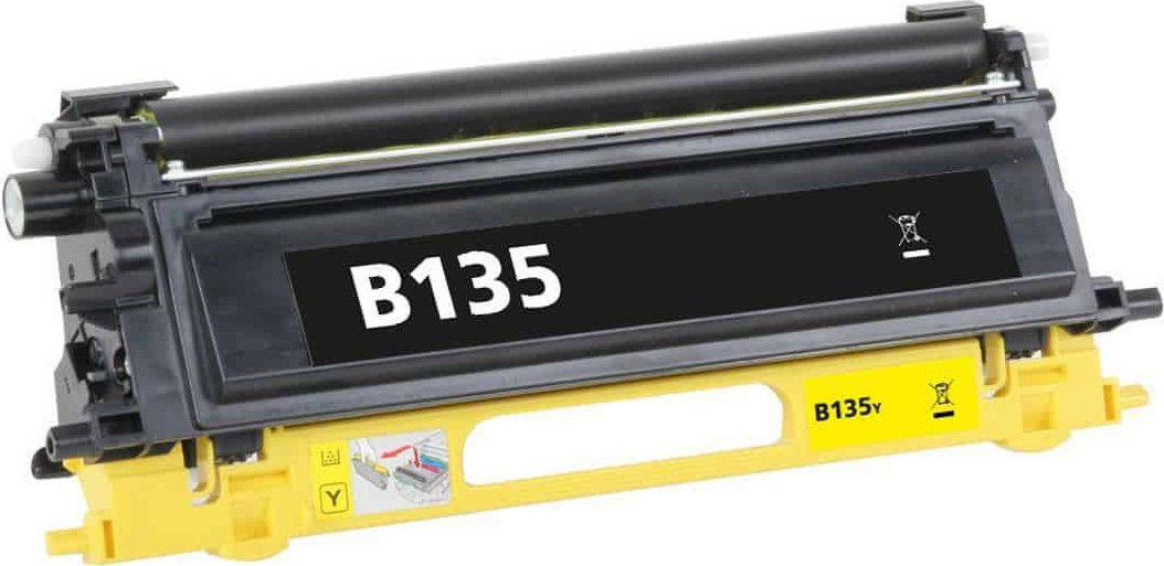 BildeTonerkassett, erstatter Brother TN-135Y Gul (4.000 sider)