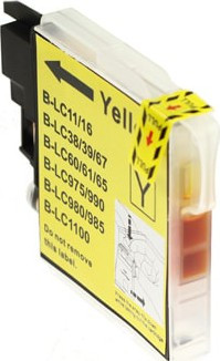 BildeBrother LC1100 Y (gul) blekkpatron 325 sider - kompatibel